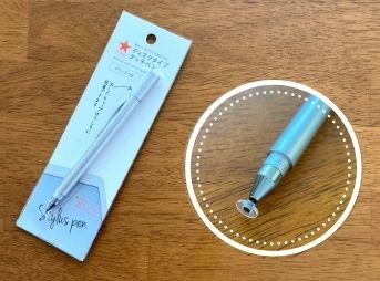 100-yen shop touch pen